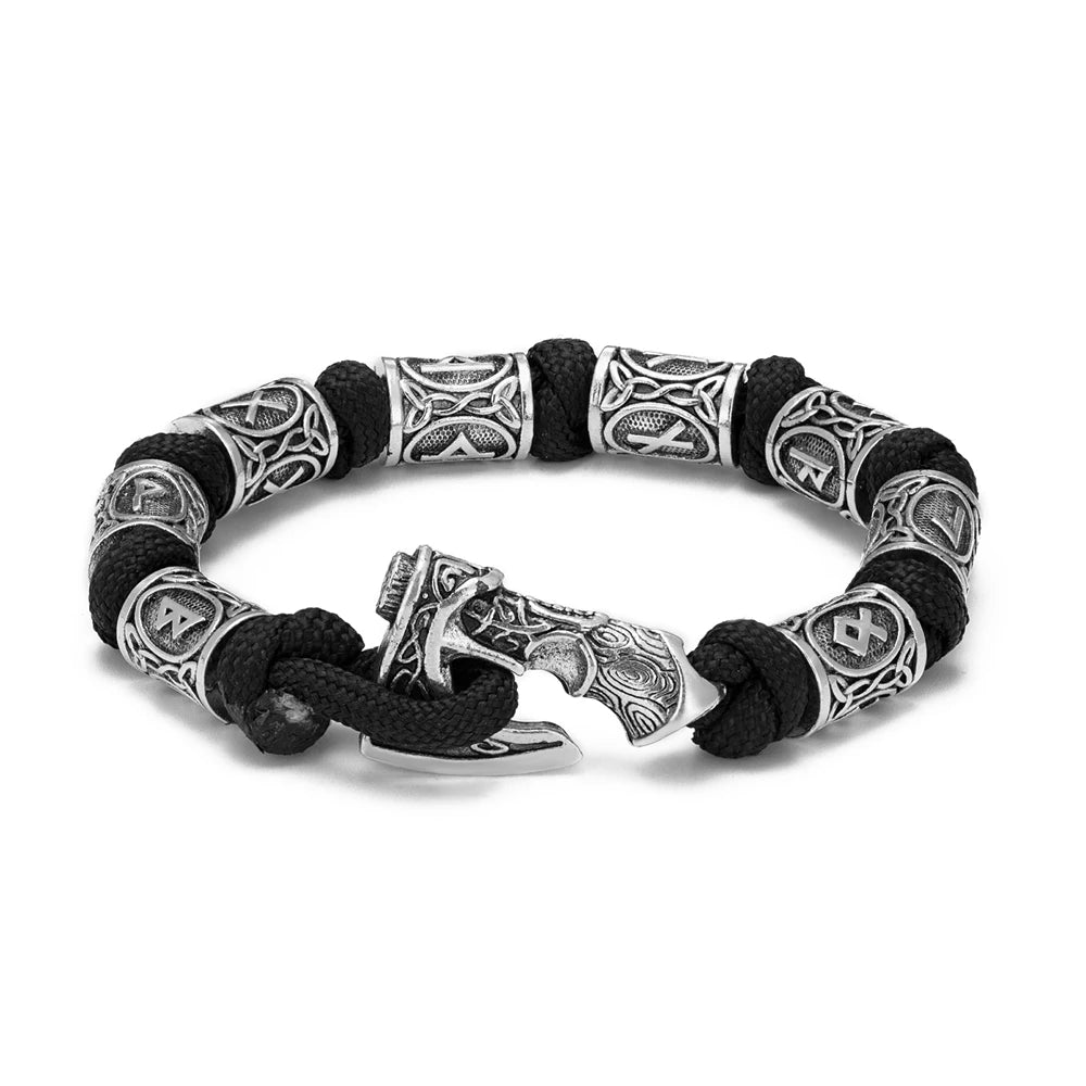 Viking Axe Paracord Wrap Bracelet