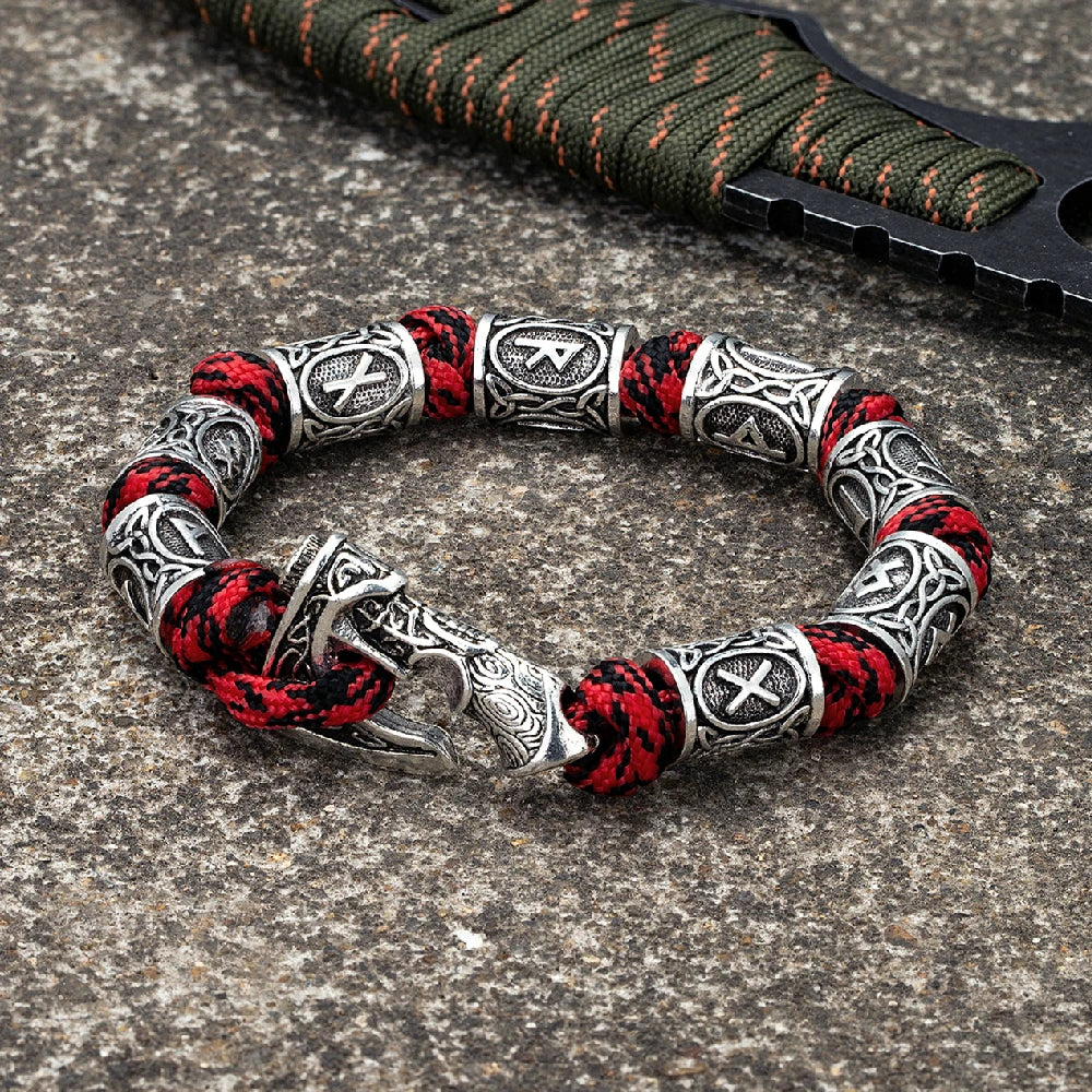Viking Axe Paracord Wrap Bracelet
