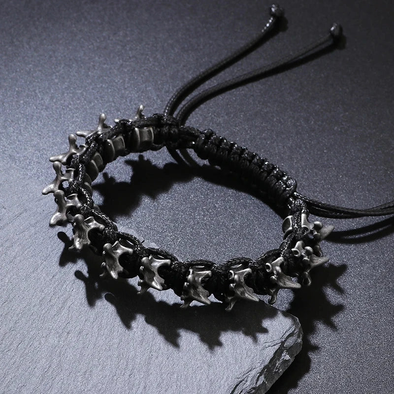 Dark Gothic Dragon Spine Bracelet