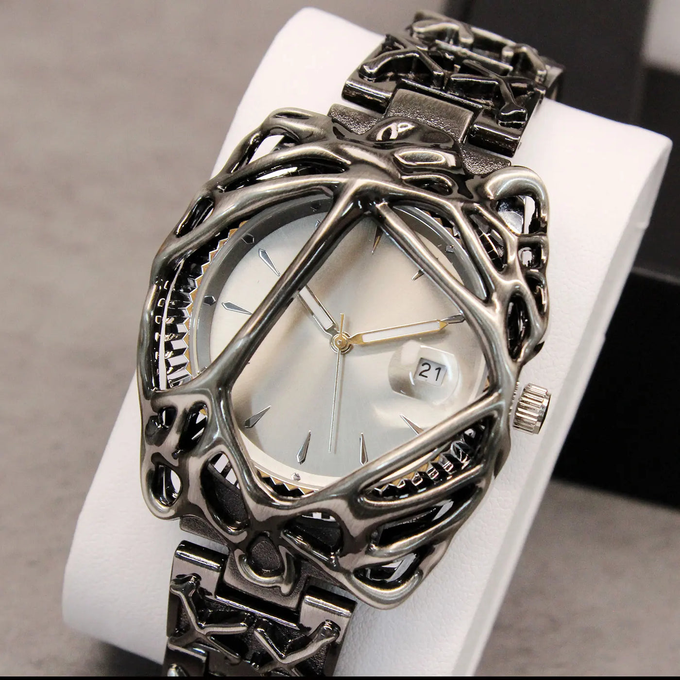 Spiderweb Dial Statement Watch