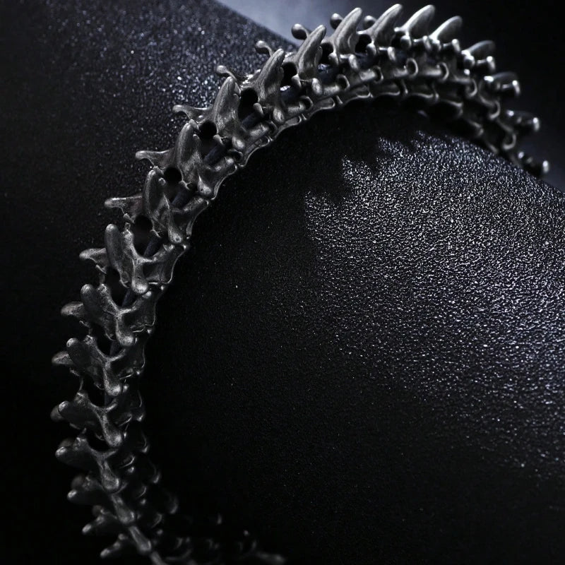 Dark Gothic Dragon Spine Bracelet