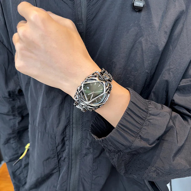Spiderweb Dial Statement Watch