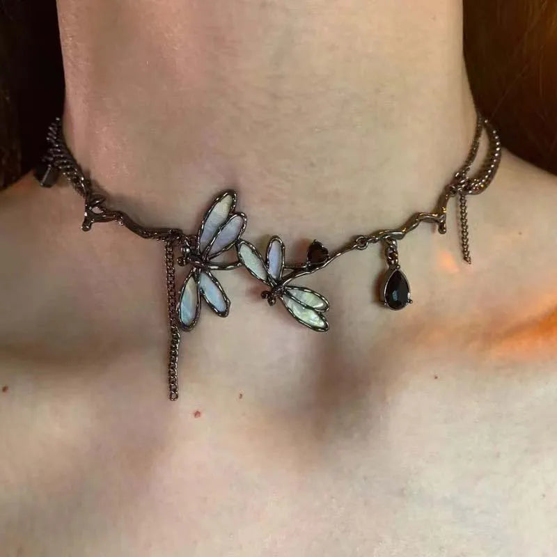 Punk Thorn Choker Necklace