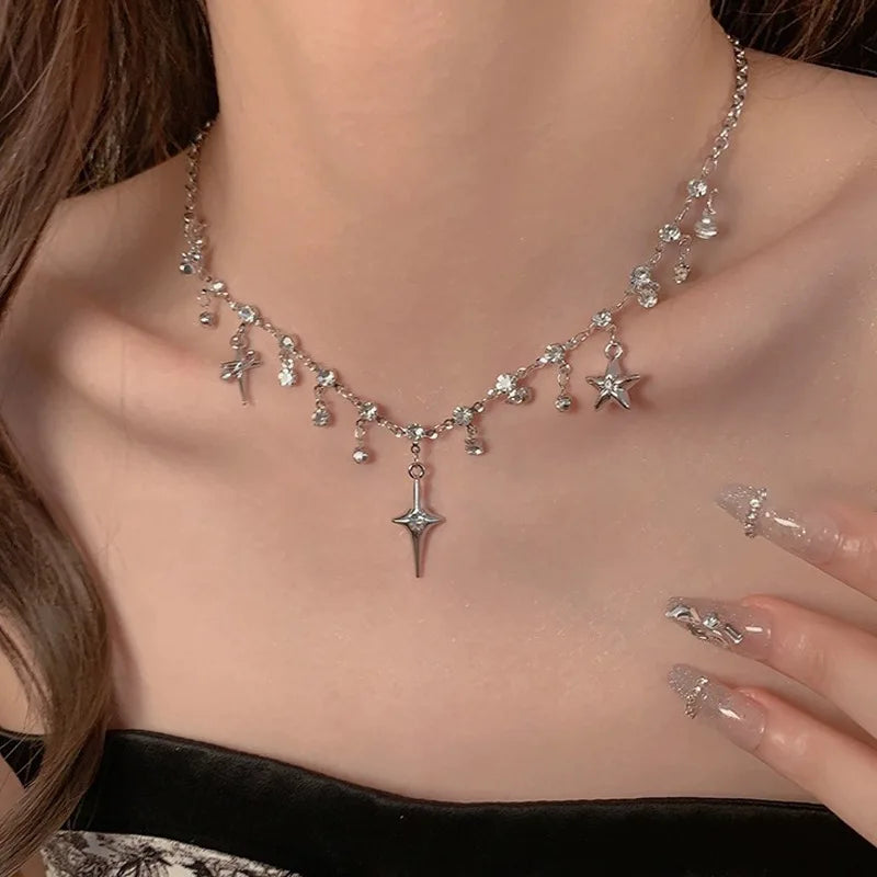 Punk Thorn Choker Necklace