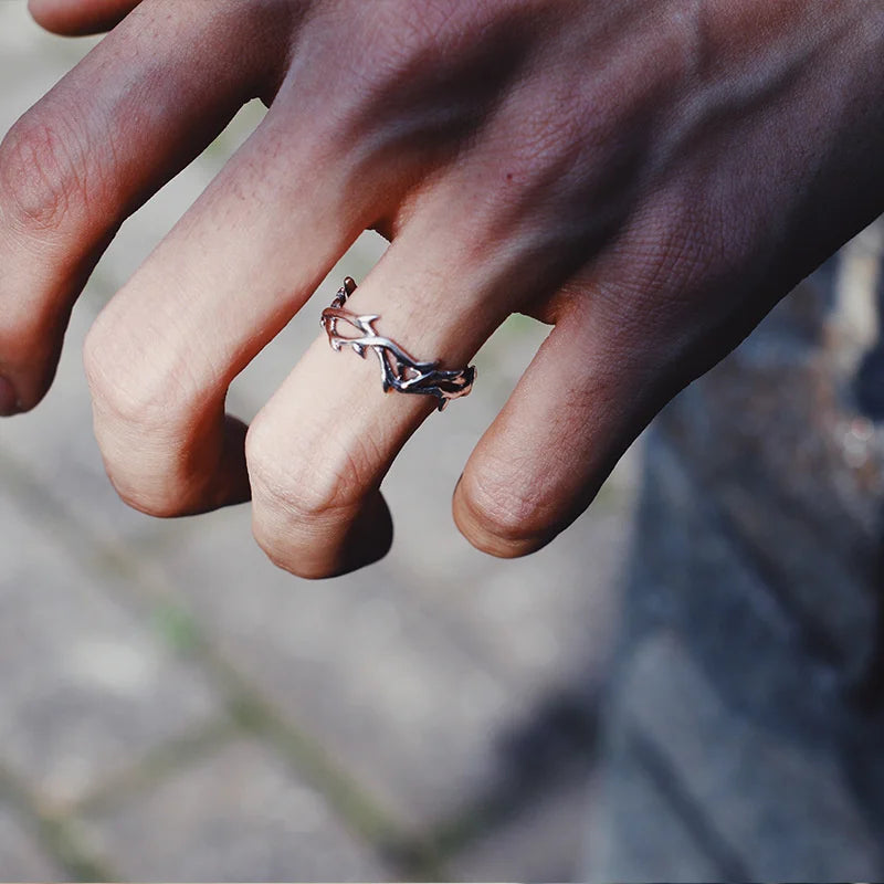 Vintage Thorn Signet Ring