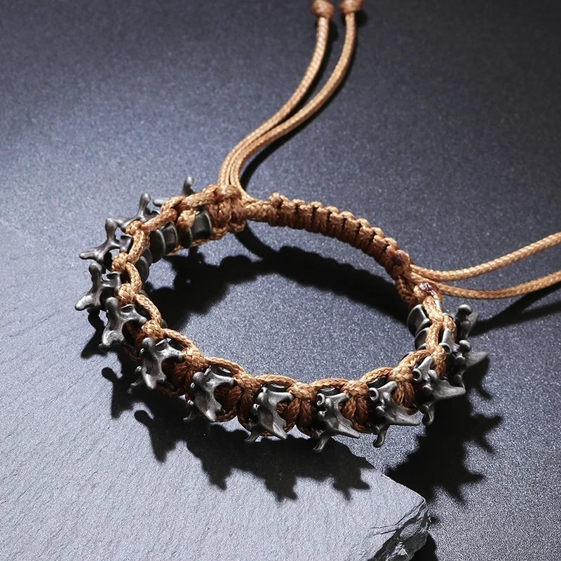 Dark Gothic Dragon Spine Bracelet
