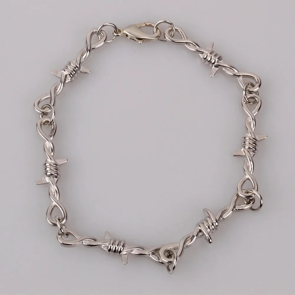 Barbed Wire Choker Bracelet