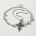 Neck Ritual — Choker + Cross