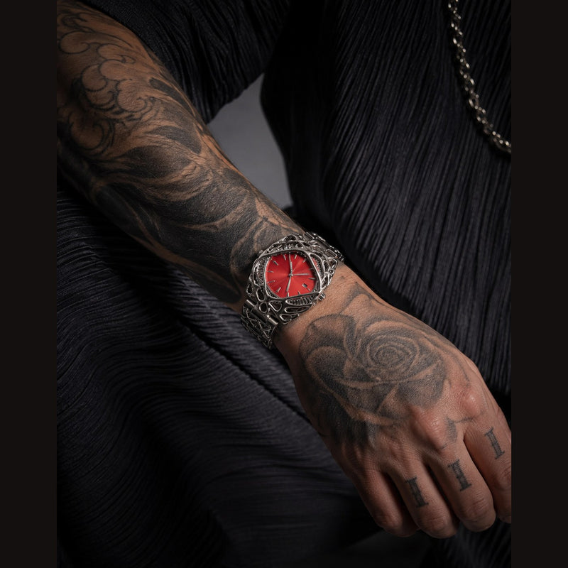 Spiderweb Dial Statement Watch